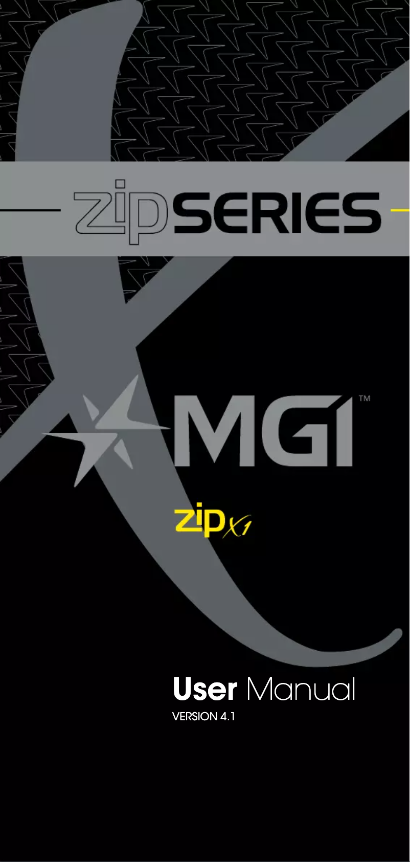 Imagen de la primera página del manual del dispositivo Zip X1