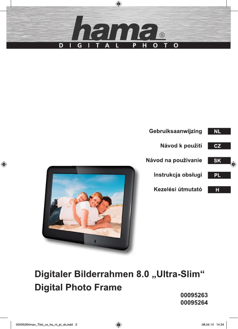 Image de la première page du manuel de l'appareil Ultra-Slim 00095263