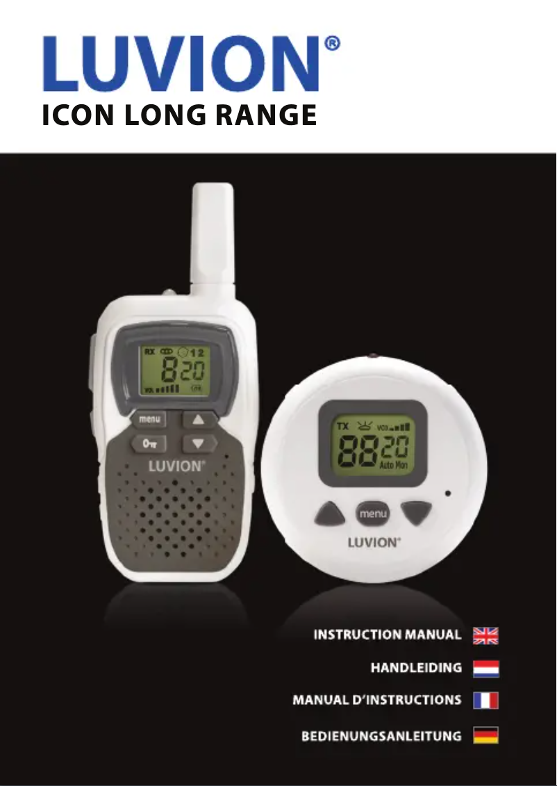 Image de la première page du manuel de l'appareil Icon Long Range