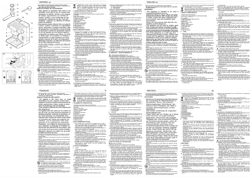 Page 1 de la notice Manuel utilisateur Solac CE4495