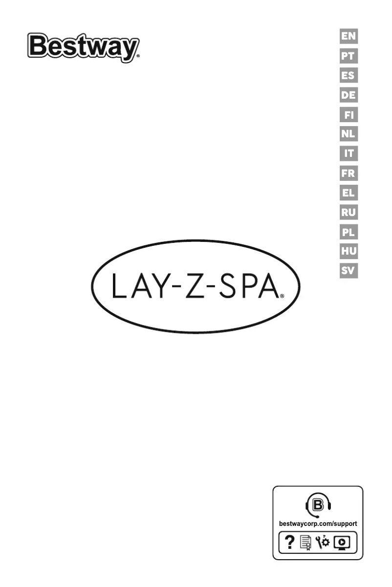Page n°1 - Manuel utilisateur Bestway Lay-Z-Spa 60161