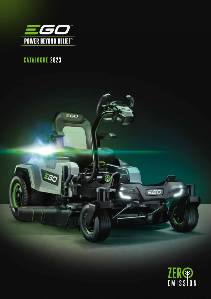 Image de la première page du manuel de l'appareil LB4800E