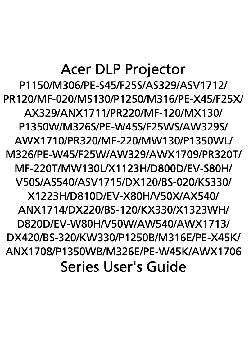Página 1 del manual Manual de usuario Acer AS540