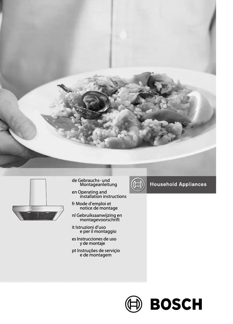 Page 1 of the manual User Manual Bosch DIB096850