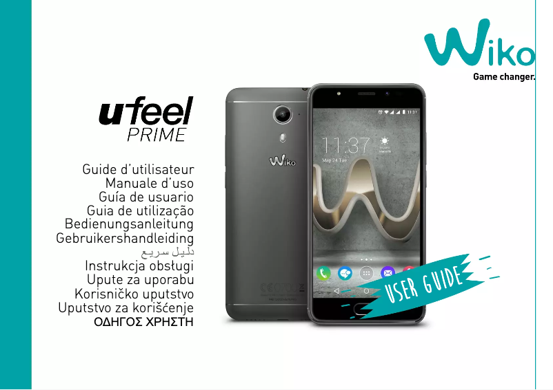 Page n°1 - Manuel utilisateur Wiko Ufeel Prime