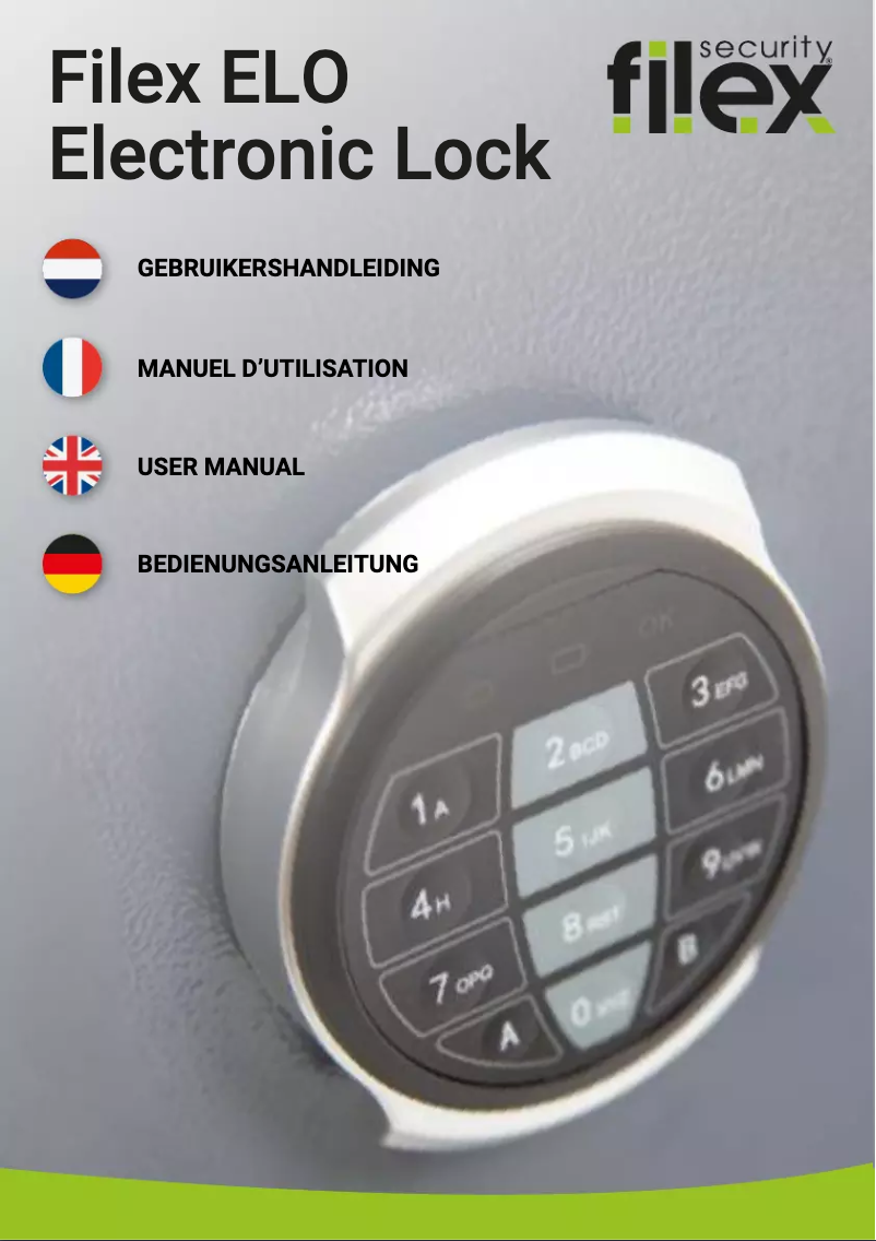 Page 1 de la notice Manuel utilisateur Filex ELO