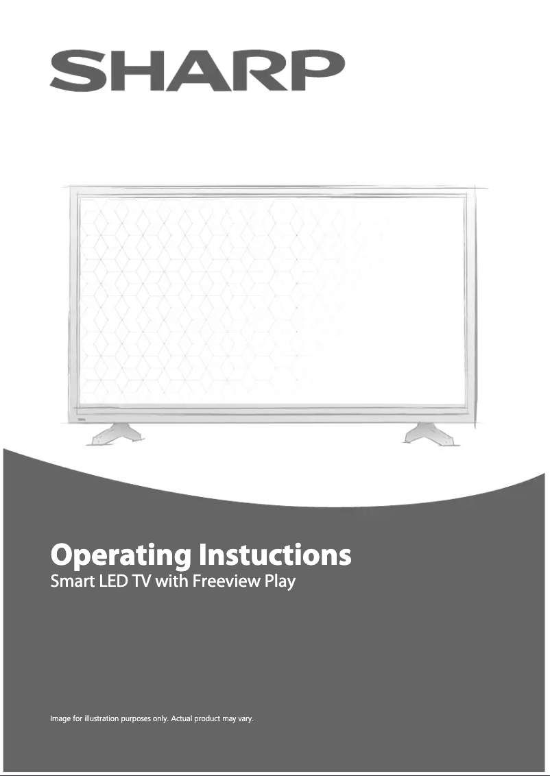 Page n°1 - Manuel utilisateur Sharp LC-24CHG6001KF