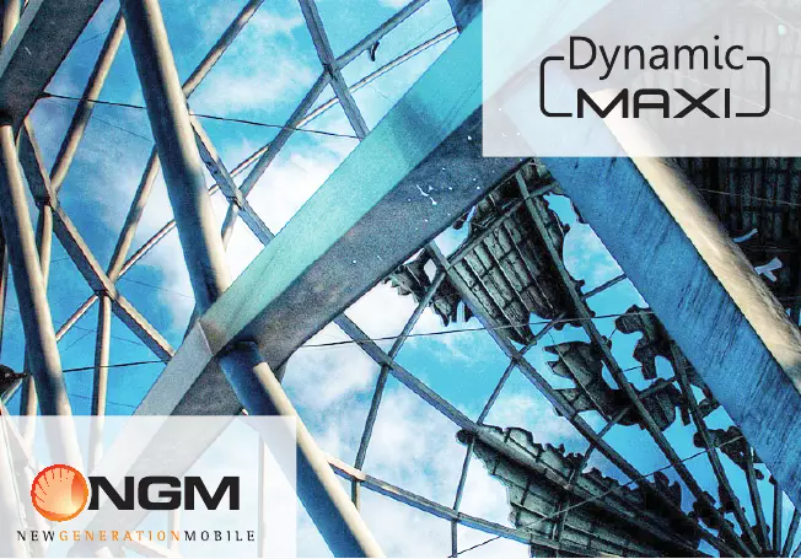 Page 1 de la notice Manuel utilisateur NGM-Mobile Dynamic Maxi