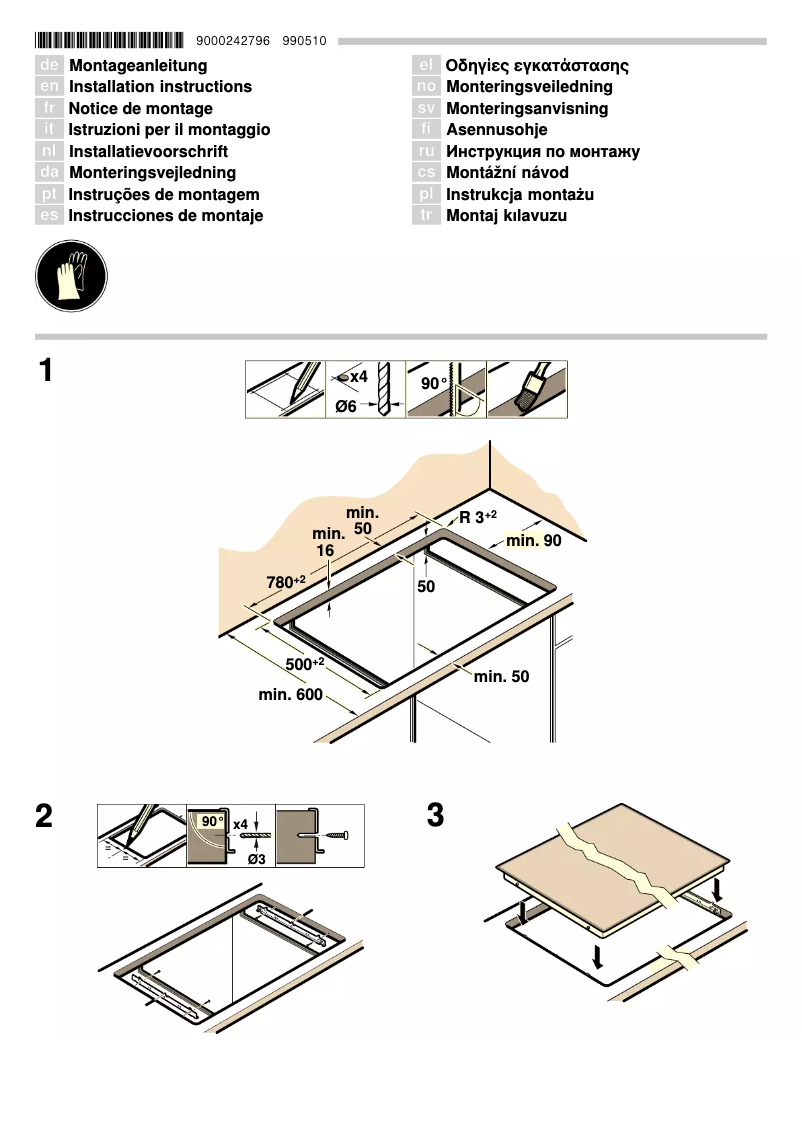 Image de la première page du manuel de l'appareil CA328355