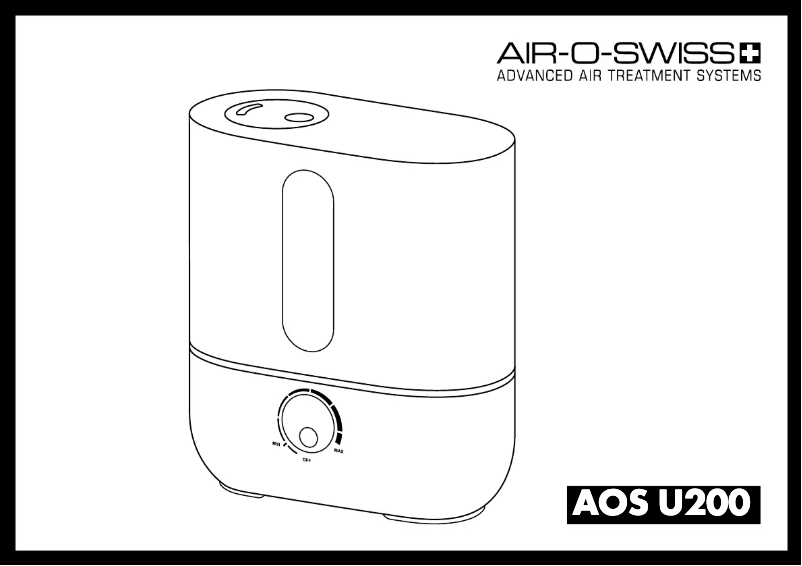 Page n°1 - Manuel utilisateur Air-O-Swiss AOS U200