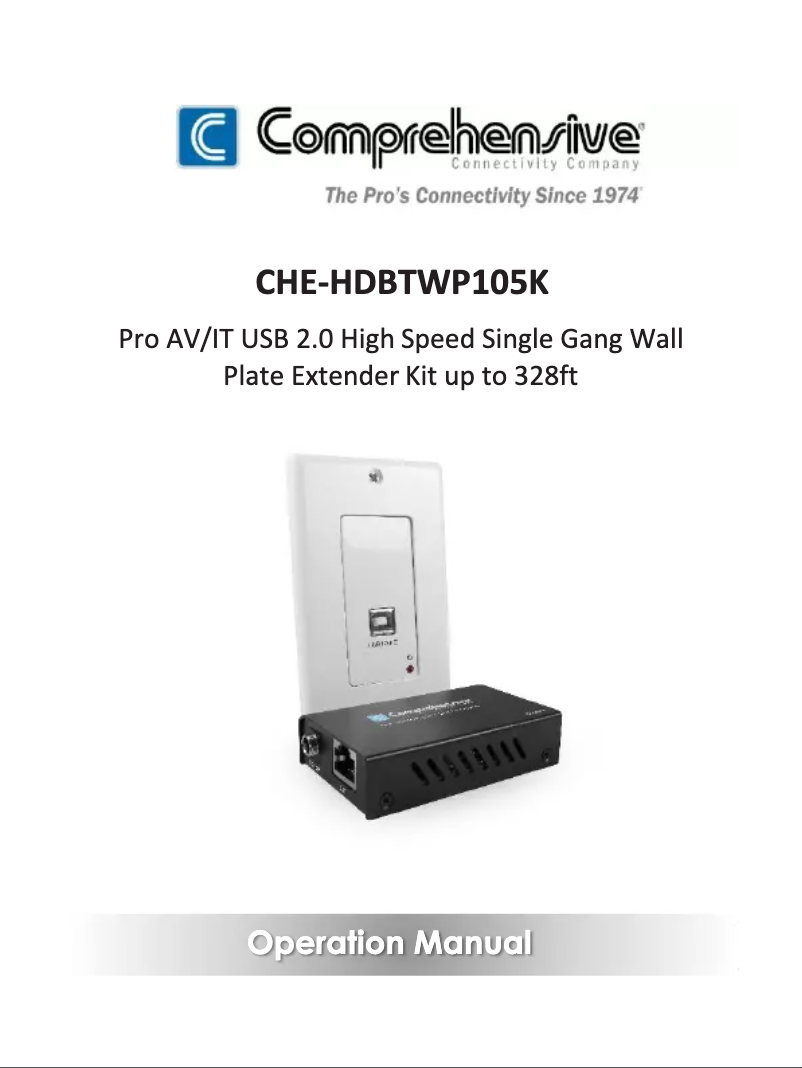 Image de la première page du manuel de l'appareil CHE-HDBTWP105K