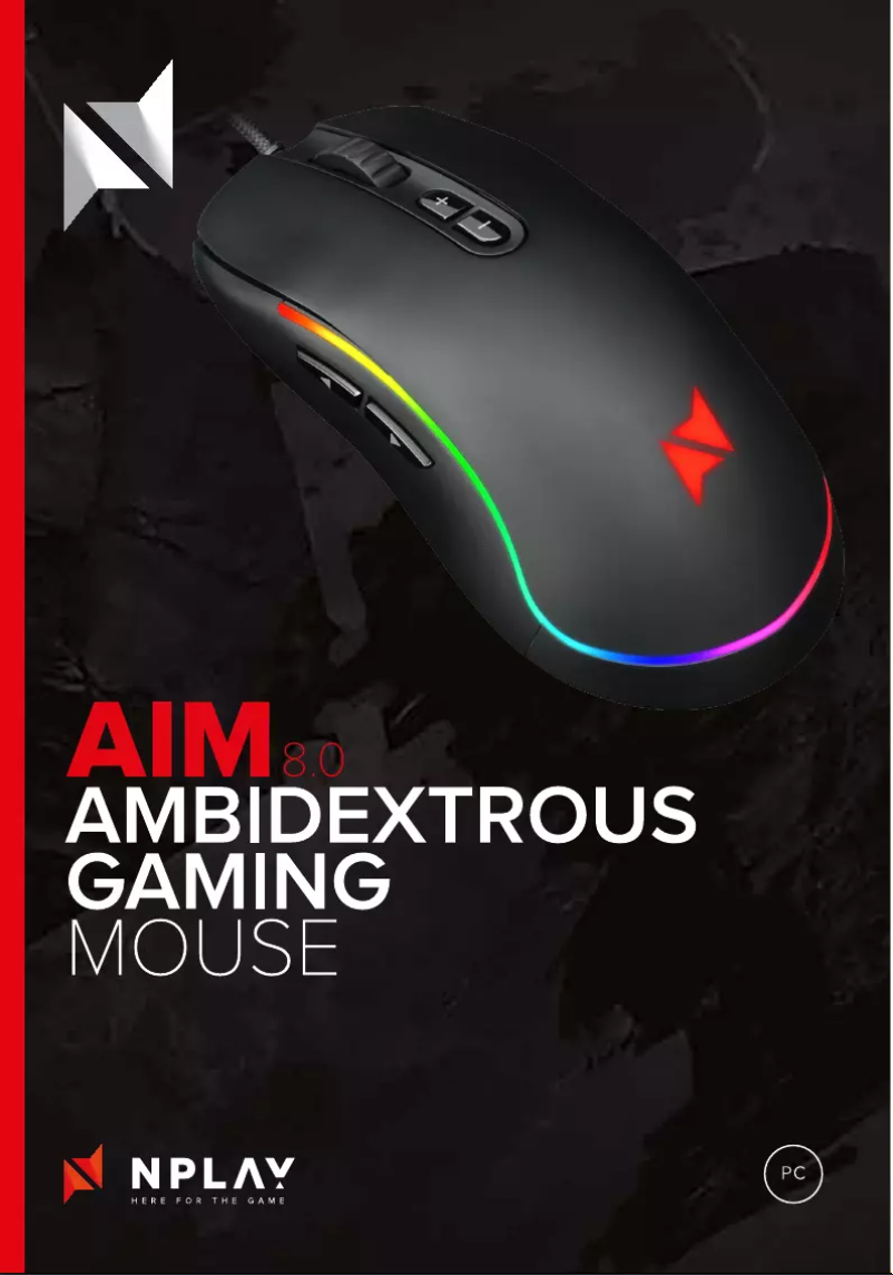 Page n°1 - Manuel utilisateur NPLAY AIM 8.0