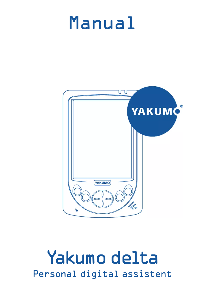 Page 1 de la notice Manuel utilisateur Yakumo Delta