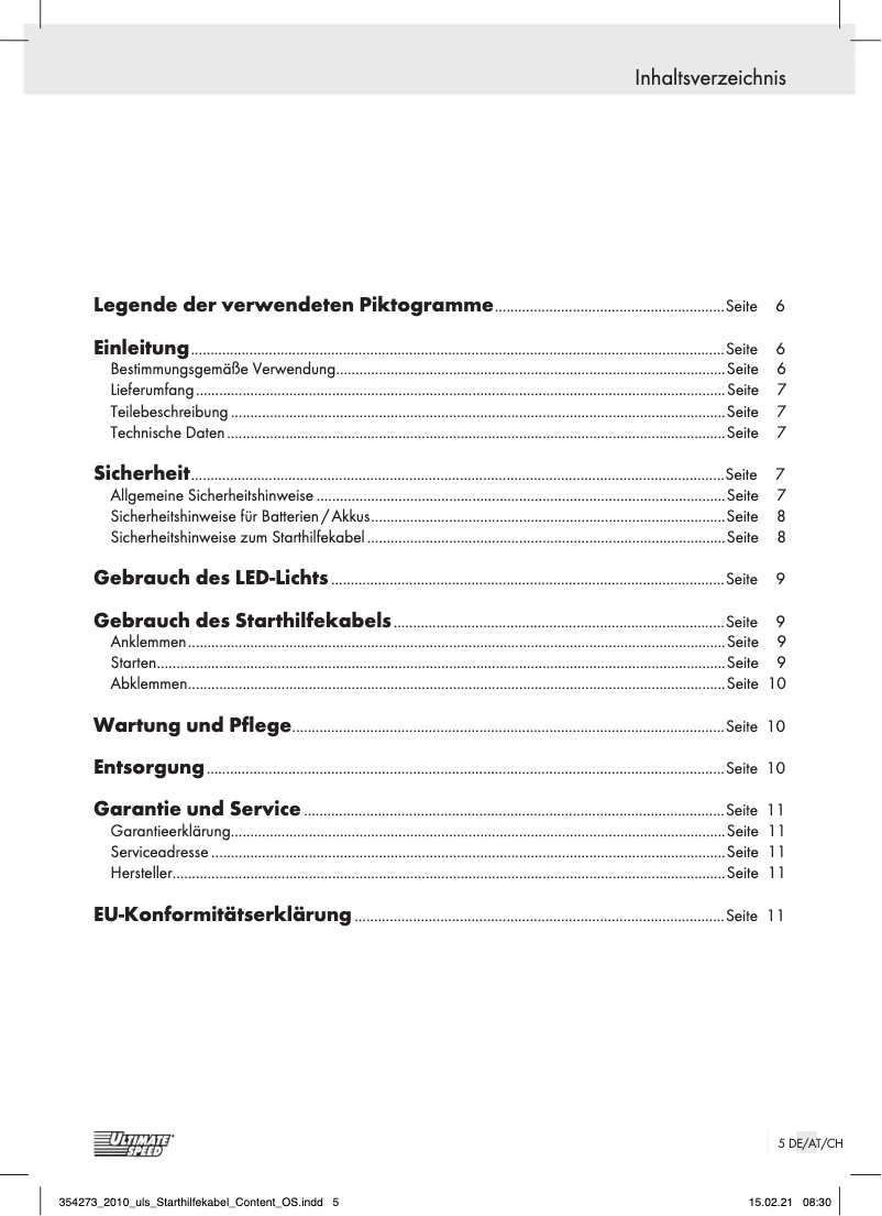 Page n°1 - Manuel utilisateur Ultimate Speed DIS-162