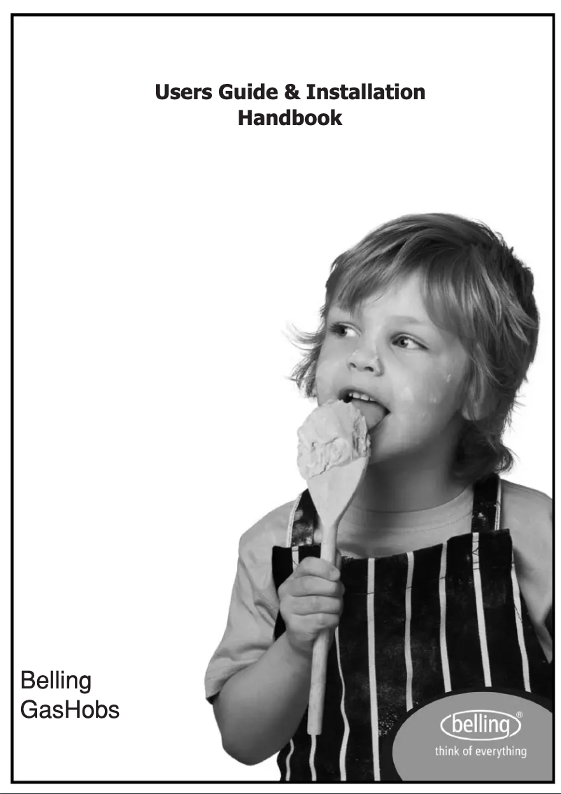 Page 1 de la notice Manuel utilisateur Belling GHU70GE