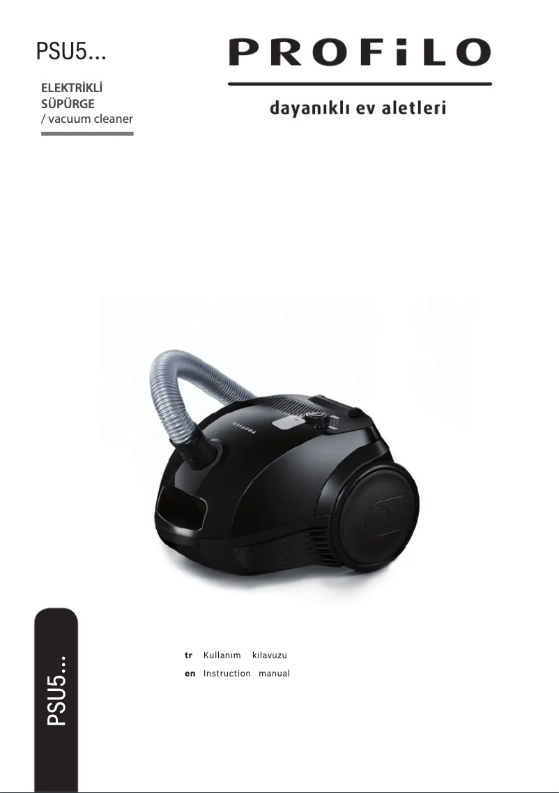 Page 1 de la notice Manuel utilisateur Profilo PSU5A231