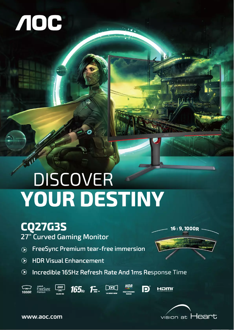 Image de la première page du manuel de l'appareil CQ27G3S