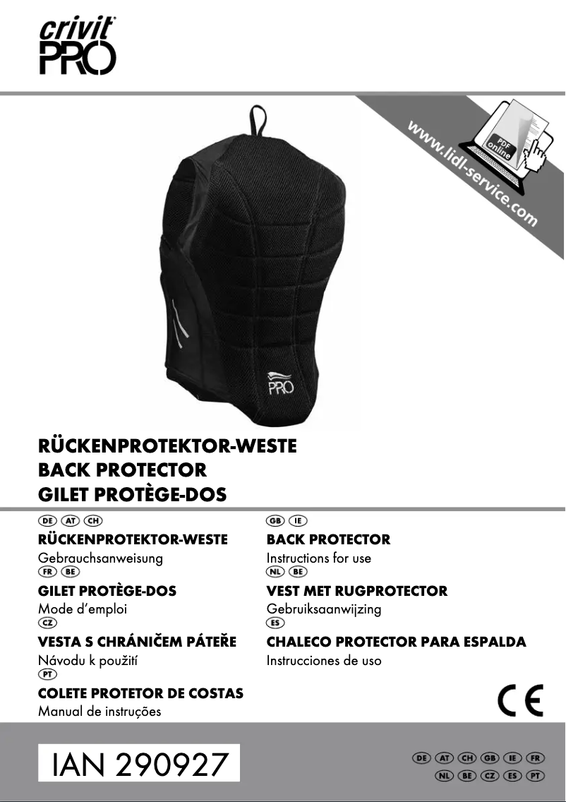 Página 1 del manual Manual de usuario Crivit IAN 290927