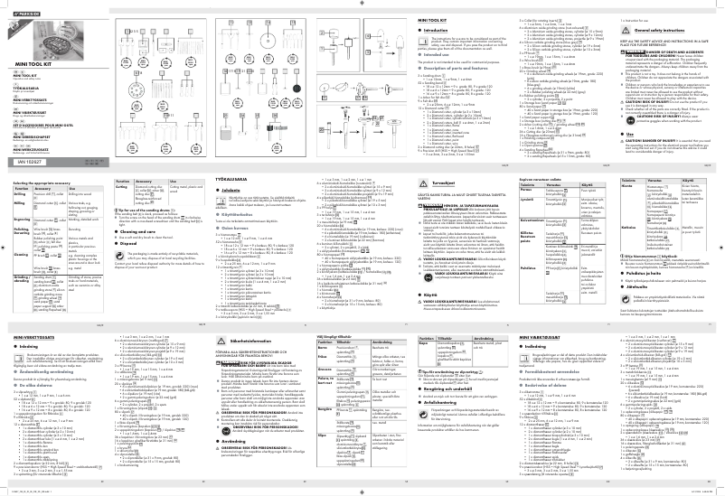 Image de la première page du manuel de l'appareil IAN 102627