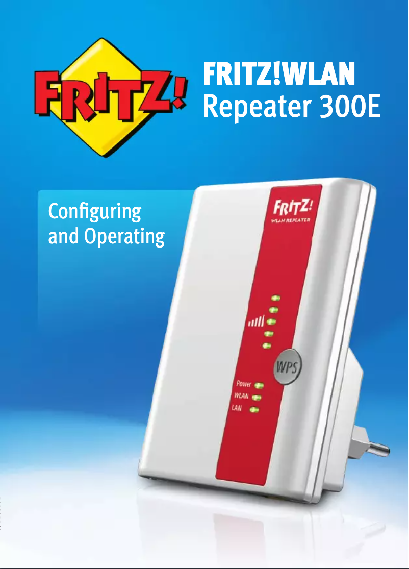 Página 1 del manual Manual de usuario AVM Frtiz!WLAN Repeater 310