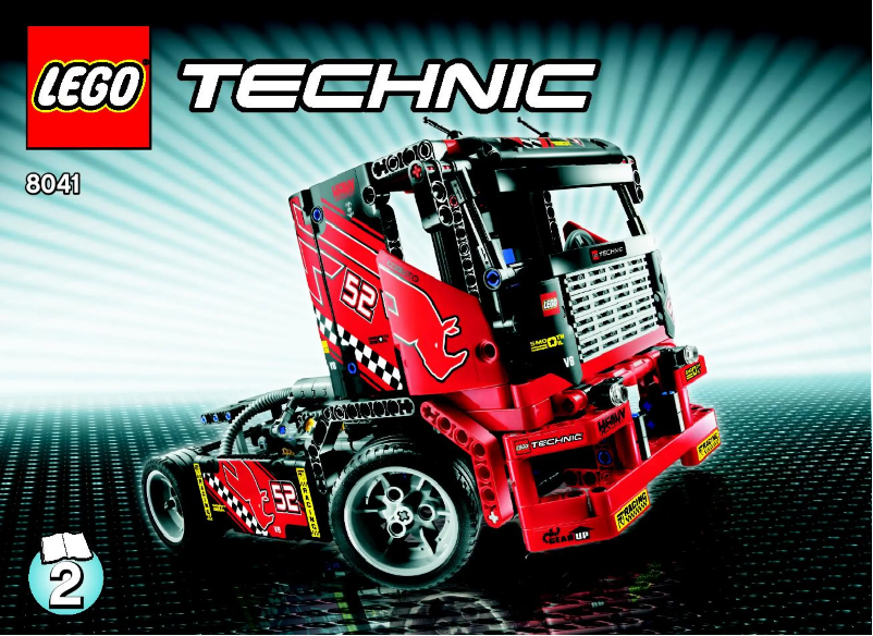 Page 1 de la notice Manuel utilisateur Lego Technic 8041
