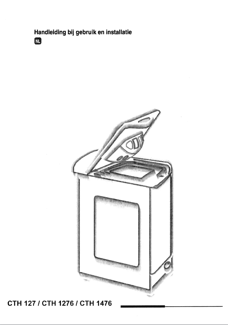 Page 1 de la notice Manuel utilisateur Candy CTH1276