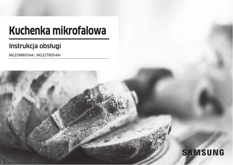 Page 1 de la notice Manuel utilisateur Samsung MG22T8054AB