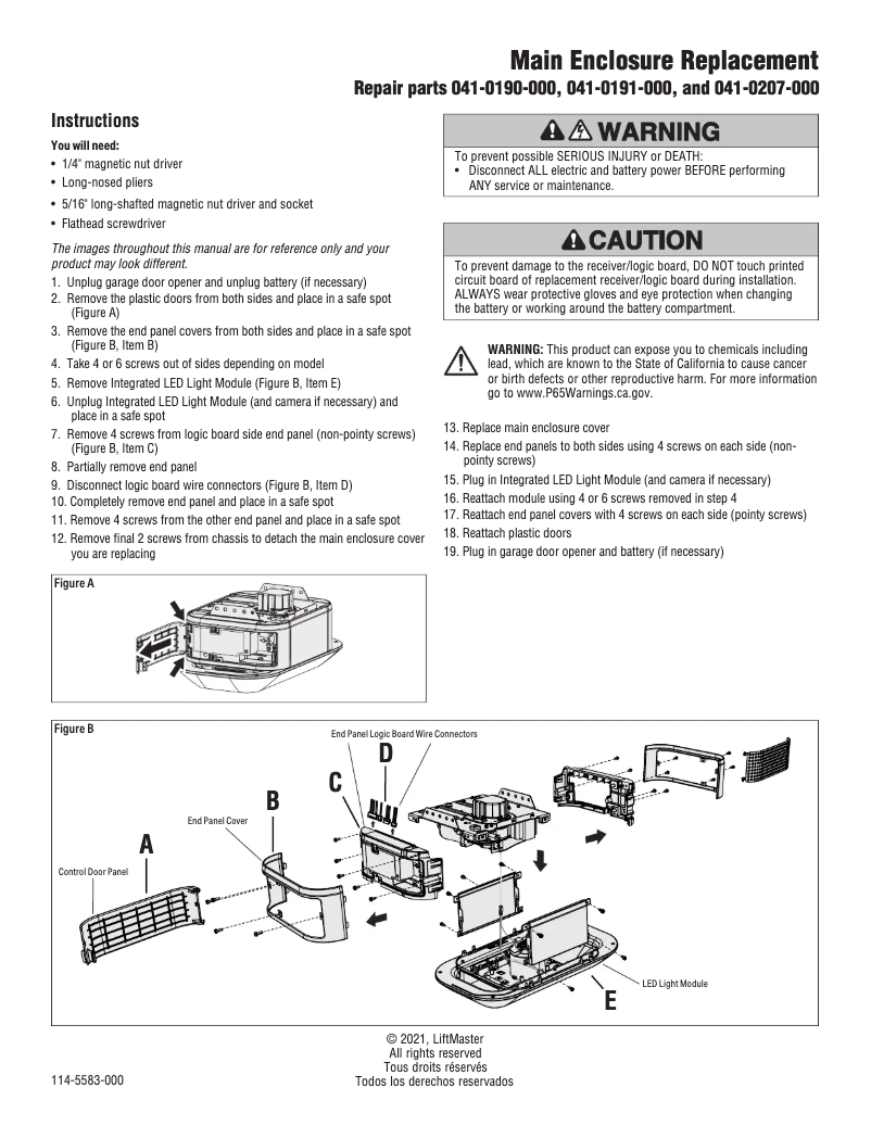 Image de la première page du manuel de l'appareil 041-0191-000