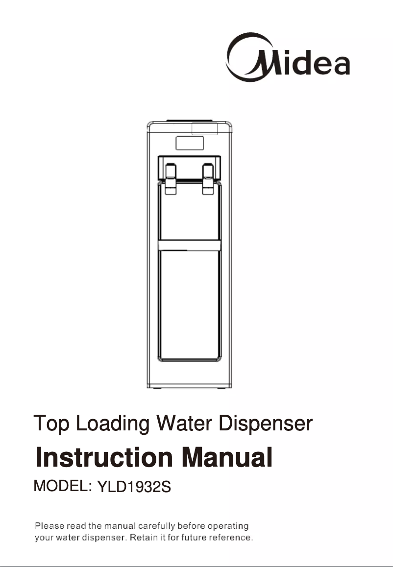 Page n°1 - Manuel utilisateur Midea YLD1932S