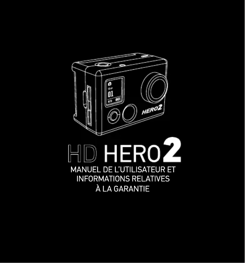 Imagen de la primera página del manual del dispositivo HD HERO2