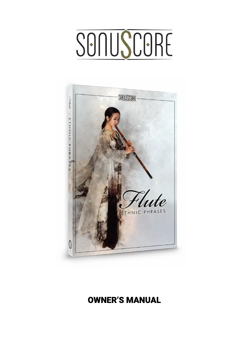 Page n°1 - Manuel utilisateur Steinberg Ethnic Flute Phrases