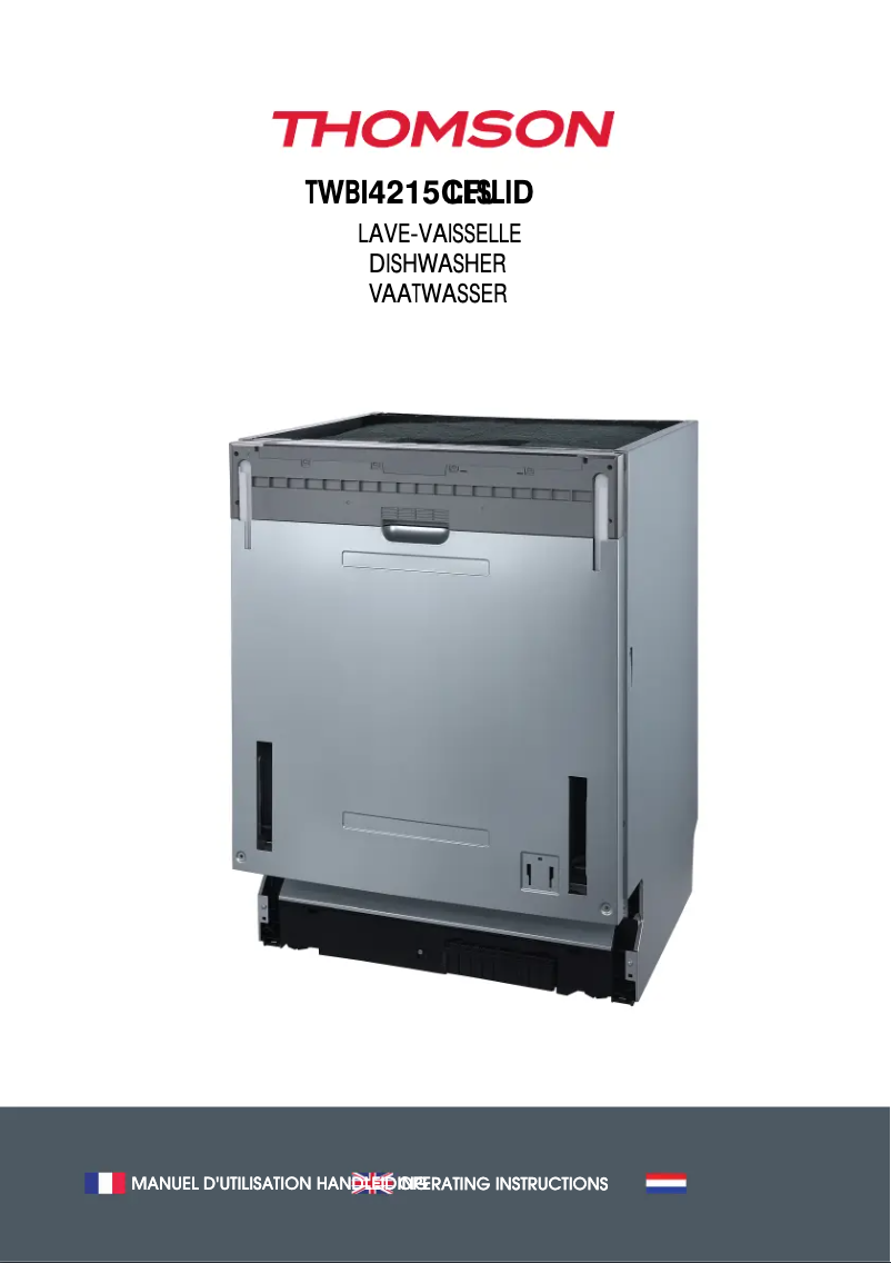 Page 1 de la notice Manuel utilisateur Thomson TWBI4215CFULLSLID