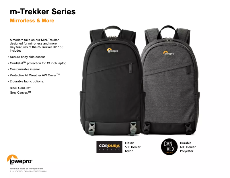 Image de la première page du manuel de l'appareil m-Trekker BP150