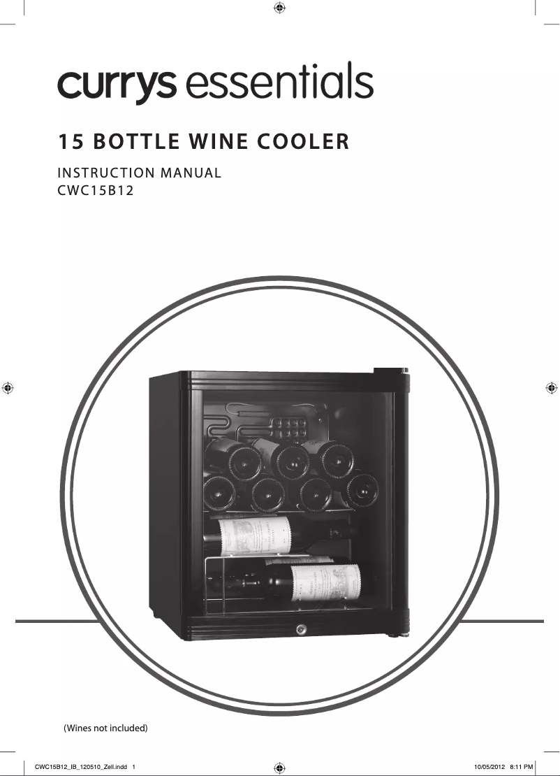 Page n°1 - Manuel utilisateur Currys Essentials CWC15B12