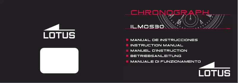 Page 1 de la notice Manuel utilisateur Lotus 15970