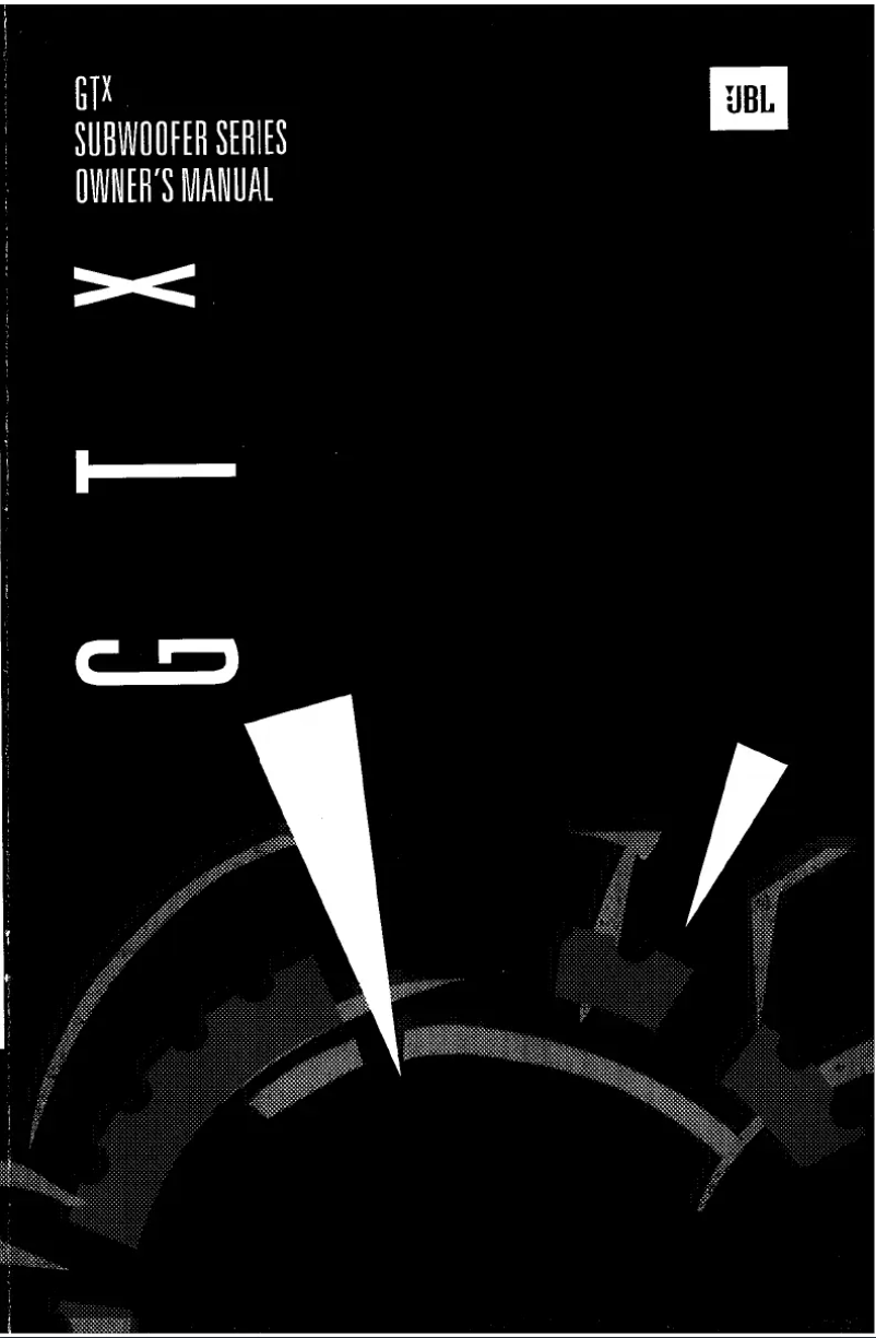 Image de la première page du manuel de l'appareil GTX10