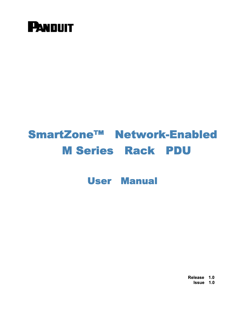 Image de la première page du manuel de l'appareil SmartZone