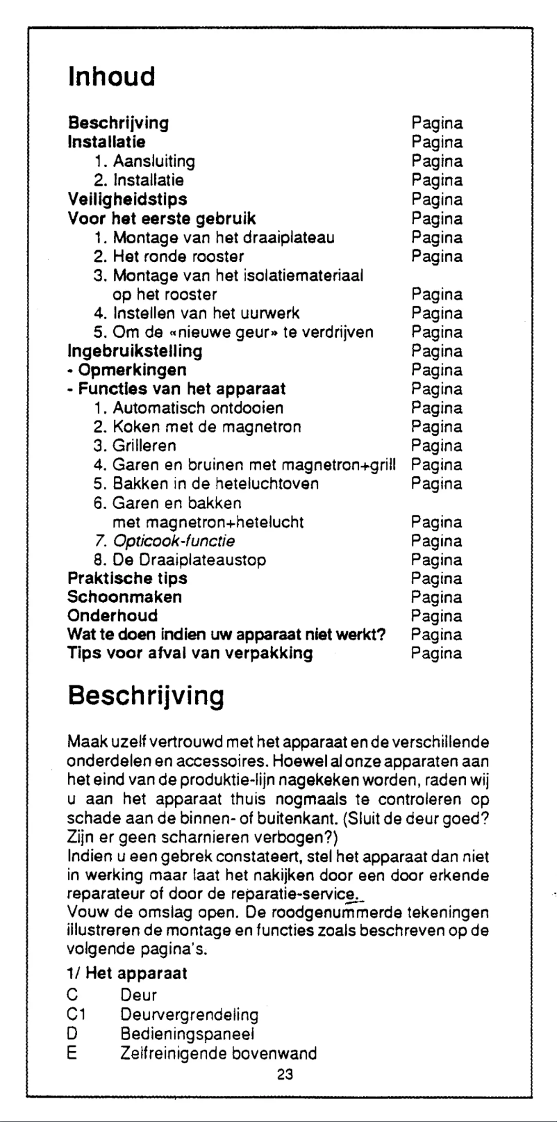 Image de la première page du manuel de l'appareil 2180