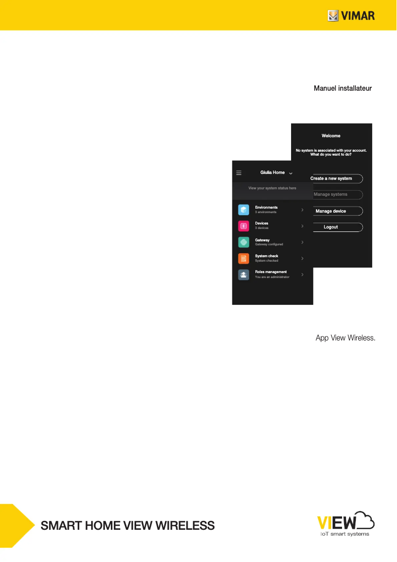 Page n°1 - Manuel utilisateur Vimar 09473.CM