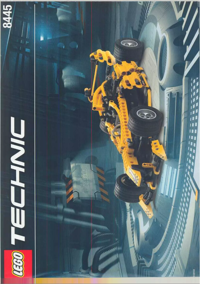 Page 1 de la notice Manuel utilisateur Lego Technic 8445