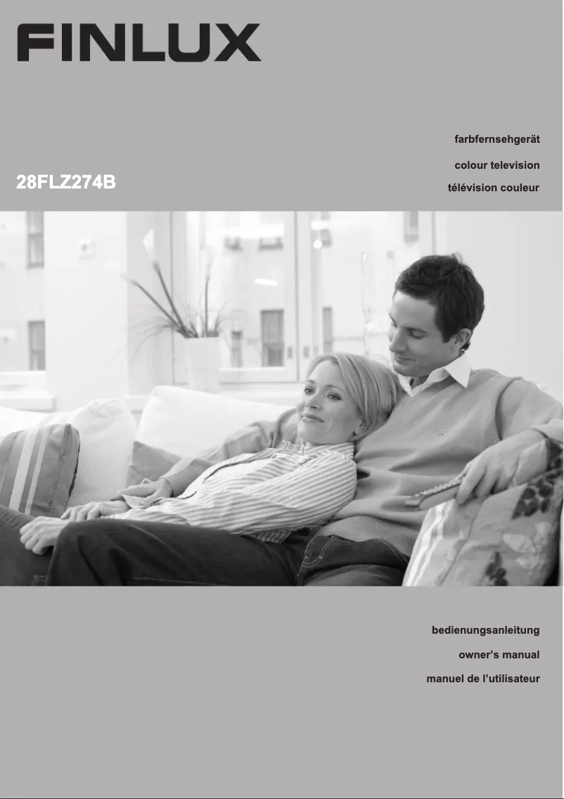 Page n°1 - Manuel utilisateur Finlux 28FLZ274B