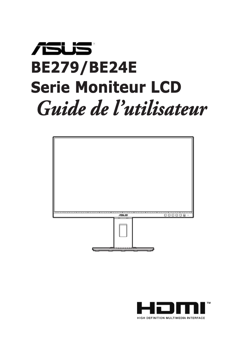 Page 1 de la notice Manuel utilisateur Asus BE24EQSB