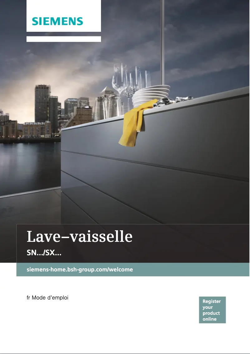 Page n°1 - Manuel utilisateur Siemens SX858D06PE