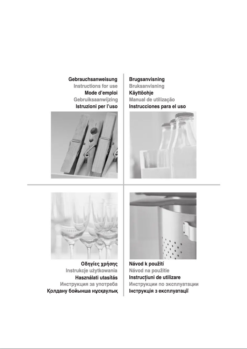 Page n°1 - Manuel utilisateur Hotpoint U 12 A1 D/HA