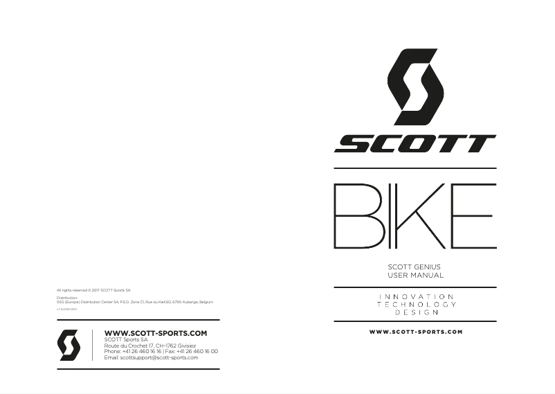 Imagen de la primera página del manual del dispositivo Genius 950