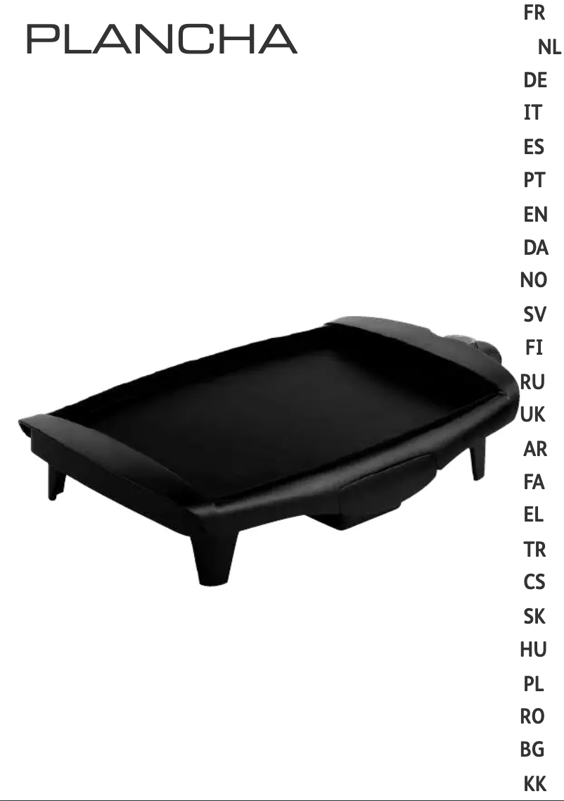 Page n°1 - Manuel utilisateur Tefal Plancha Compact CB5005