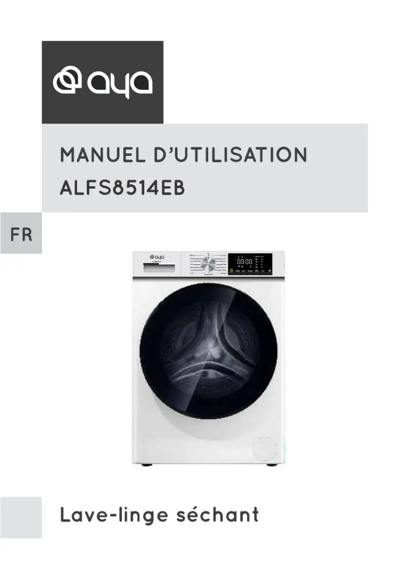 Page 1 de la notice Manuel utilisateur AYA ALFS8514EB