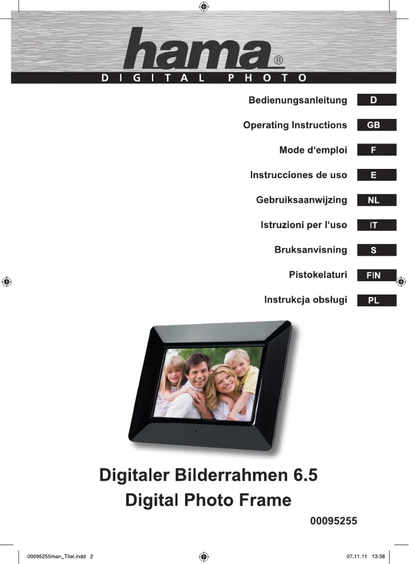 Page 1 de la notice Manuel utilisateur Hama Zero 6.5"