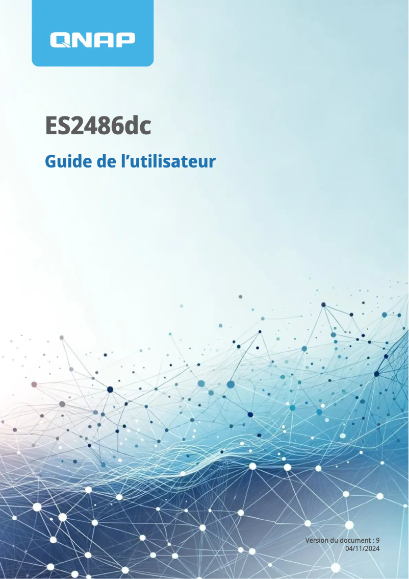 Image de la première page du manuel de l'appareil ES2486dc