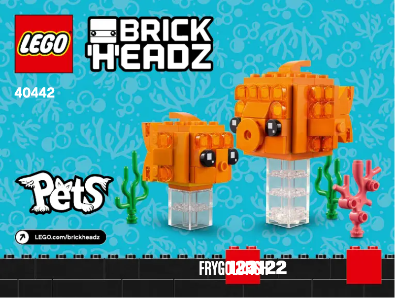Image de la première page du manuel de l'appareil Brickheadz 40442